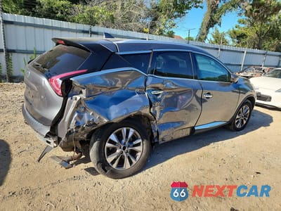 Trzecie zdjęcie samochodu z tyłu: 2017 NISSAN MURANO SL VIN:5N1AZ2MG2HN164325 - miniatura