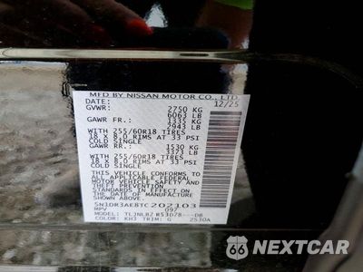 Zdjęcie 13 z 13 samochodu: 2026 NISSAN PATHFINDER VIN:5N1DR3AE8TC202103 - miniatura