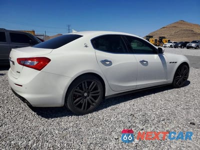 Trzecie zdjęcie samochodu z tyłu: 2018 MASERATI GHIBLI S VIN:ZAM57YTA7J1292533 - miniatura
