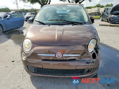 Piąte zdjęcie samochodu w środku: 2012 FIAT 500 POP VIN:3C3CFFDR0CT251667 - miniatura