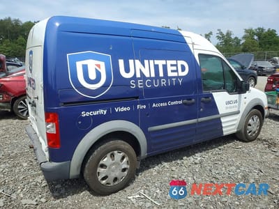 Trzecie zdjęcie samochodu z tyłu: 2013 FORD TRANSIT CONNECT XLT VIN:NM0LS7DNXDT133064 - miniatura