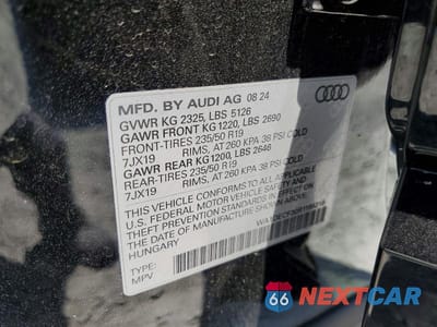 Zdjęcie 13 z 13 samochodu: 2024 AUDI Q3 PREMIUM S LINE 45 VIN:WA1DECF30R1199218 - miniatura