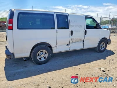 Trzecie zdjęcie samochodu z tyłu: 2008 CHEVROLET EXPRESS G1500 VIN:1GCFG15X381217775 - miniatura