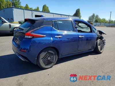 Trzecie zdjęcie samochodu z tyłu: 2025 NISSAN LEAF SV PLUS VIN:1N4CZ1CV6SC560550 - miniatura