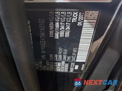Zdjęcie 13 z 13 samochodu: 2022 MERCEDES-BENZ METRIS VIN:W1YV0CEY7N4163102 - miniatura