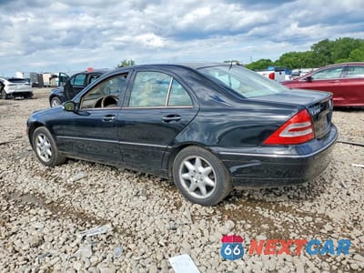 Drugie zdjęcie samochodu z przodu: 2002 MERCEDES-BENZ C 240 VIN:WDBRF61J12F146373 - miniatura