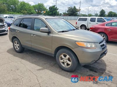 Czwarte zdjęcie samochodu z boku: 2007 HYUNDAI SANTA FE GLS VIN:KM8SG73DX7U147467 - miniatura