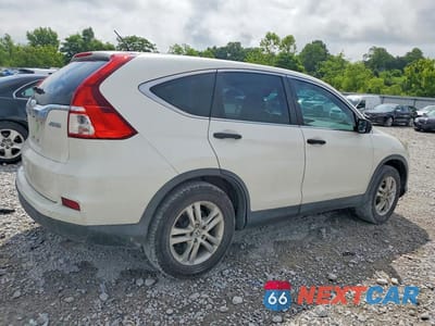 Trzecie zdjęcie samochodu z tyłu: 2015 HONDA CR-V LX VIN:5J6RM4H39FL010321 - miniatura