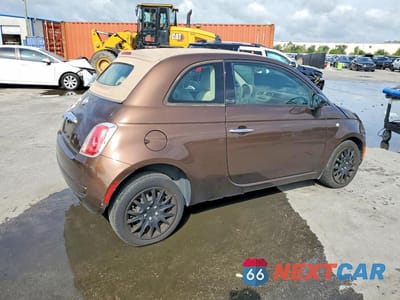 Trzecie zdjęcie samochodu z tyłu: 2012 FIAT 500 POP VIN:3C3CFFDR0CT251667 - miniatura