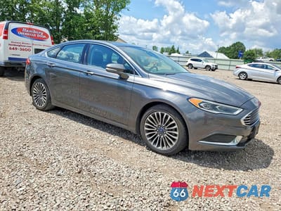 Czwarte zdjęcie samochodu z boku: 2018 FORD FUSION SE VIN:3FA6P0HD9JR244461 - miniatura