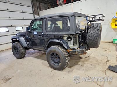 Drugie zdjęcie samochodu z przodu: 2019 JEEP WRANGLER SPORT VIN:1C4GJXAG2KW598012 - miniatura