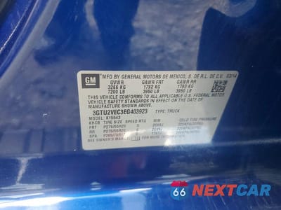 Zdjęcie 12 z 12 samochodu: 2014 GMC SIERRA K1500 SLT VIN:3GTU2VEC3EG403923 - miniatura