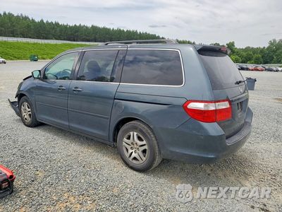 Trzecie zdjęcie samochodu z tyłu: 2006 HONDA ODYSSEY EXL VIN:5FNRL38686B401296 - miniatura