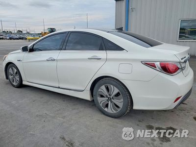 Drugie zdjęcie samochodu z przodu: 2013 HYUNDAI SONATA HYBRID VIN:KMHEC4A48DA050193 - miniatura