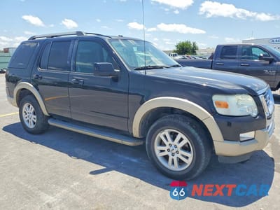 Czwarte zdjęcie samochodu z boku: 2009 FORD EXPLORER EDDIE BAUER VIN:1FMEU74889UA25605 - miniatura