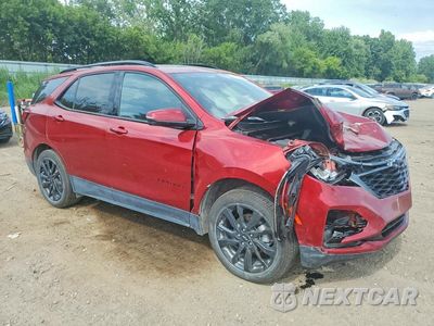 Czwarte zdjęcie samochodu z boku: 2022 CHEVROLET EQUINOX RS VIN:3GNAXWEV0NS106317 - miniatura