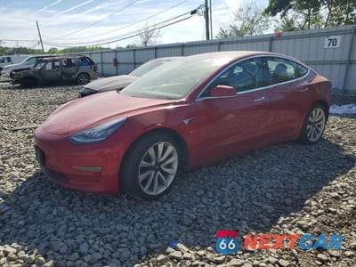 2018 TESLA MODEL 3 5YJ3E1EB7JF117222 - główne zdjęcie licytacji z USA - miniatura