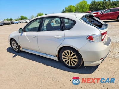 Drugie zdjęcie samochodu z przodu: 2008 SUBARU IMPREZA 2.5I VIN:JF1GH62638G800344 - miniatura