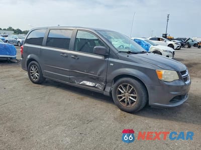 Czwarte zdjęcie samochodu z boku: 2014 DODGE GRAND CARAVAN SE VIN:2C4RDGBG5ER193824 - miniatura