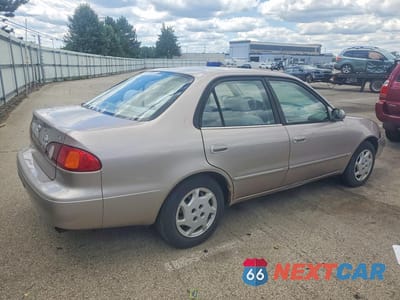 Trzecie zdjęcie samochodu z tyłu: 1999 TOYOTA COROLLA VE VIN:2T1BR12E0XC202110 - miniatura