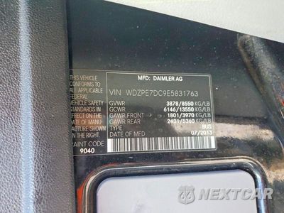Zdjęcie 13 z 13 samochodu: 2014 MERCEDES-BENZ SPRINTER 2500 VIN:WDZPE7DC9E5831763 - miniatura