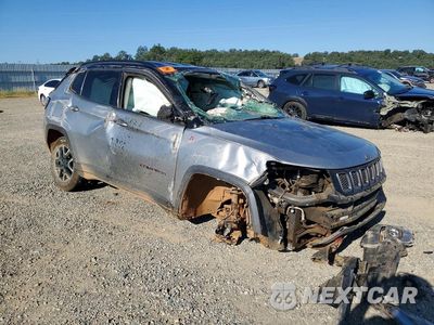 Czwarte zdjęcie samochodu z boku: 2019 JEEP COMPASS TRAILHAWK VIN:3C4NJDDB0KT713055 - miniatura