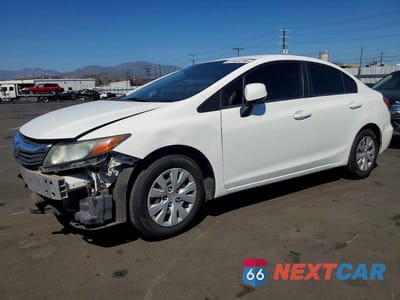 2012 HONDA CIVIC LX 19XFB2F55CE348276 - główne zdjęcie licytacji z USA - miniatura