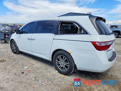 Drugie zdjęcie samochodu z przodu: 2011 HONDA ODYSSEY EXL VIN:5FNRL5H61BB096181 - miniatura