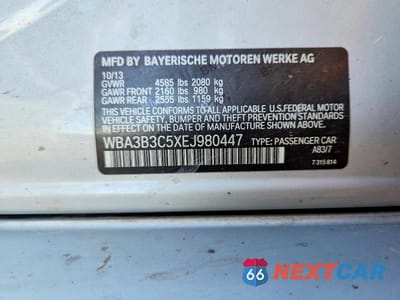 Zdjęcie 12 z 12 samochodu: 2014 BMW 328 XI VIN:WBA3B3C5XEJ980447 - miniatura