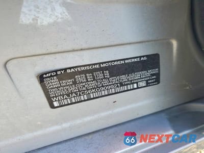 Zdjęcie 12 z 12 samochodu: 2019 BMW 530 XI VIN:WBAJA7C56KG909921 - miniatura