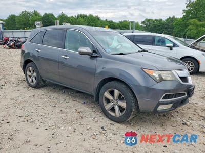 Czwarte zdjęcie samochodu z boku: 2011 ACURA MDX VIN:2HNYD2H20BH543611 - miniatura