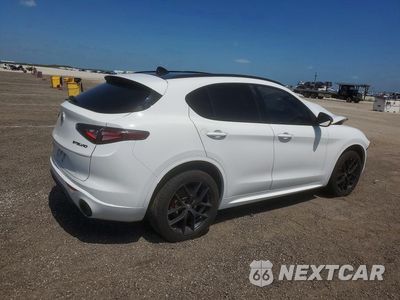 Trzecie zdjęcie samochodu z tyłu: 2021 ALFA ROMEO STELVIO TI VIN:ZASPAKBNXM7D15716 - miniatura