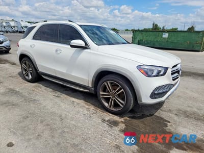 Czwarte zdjęcie samochodu z boku: 2021 MERCEDES-BENZ GLE 350 VIN:4JGFB4JB4MA527014 - miniatura