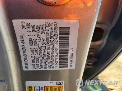 Zdjęcie 12 z 12 samochodu: 2019 HONDA ACCORD VIN:1HGCV1F35KA176269 - miniatura