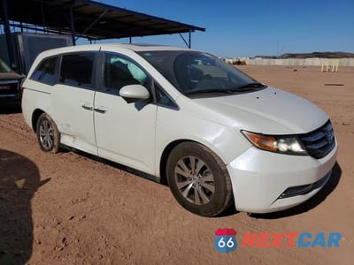 Czwarte zdjęcie samochodu z boku: 2014 HONDA ODYSSEY EXL VIN:5FNRL5H64EB130845 - miniatura