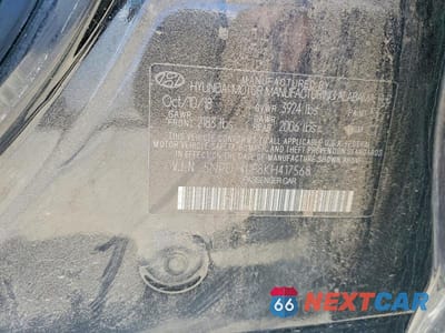 Zdjęcie 12 z 12 samochodu: 2019 HYUNDAI ELANTRA SE VIN:5NPD74LF8KH417568 - miniatura