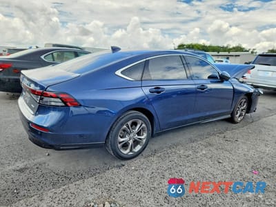 Trzecie zdjęcie samochodu z tyłu: 2023 HONDA ACCORD HYBRID EXL VIN:1HGCY2F65PA047995 - miniatura