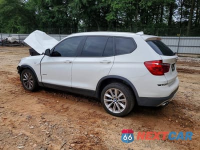Drugie zdjęcie samochodu z przodu: 2016 BMW X3 XDRIVE28I VIN:5UXWX9C57G0D69970 - miniatura