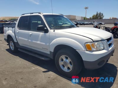 Czwarte zdjęcie samochodu z boku: 2001 FORD EXPLORER SPORT TRAC VIN:1FMZU67E11UB95757 - miniatura