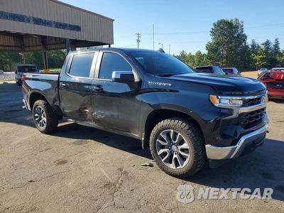 Czwarte zdjęcie samochodu z boku: 2023 CHEVROLET SILVERADO K1500 LT-L VIN:1GCPDKEK6PZ161838 - miniatura