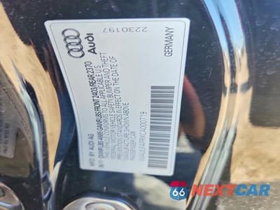 Zdjęcie 12 z 12 samochodu: 2012 AUDI A5 PREMIUM PLUS VIN:WAULFAFRXCA000719 - miniatura