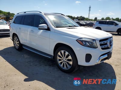 Czwarte zdjęcie samochodu z boku: 2017 MERCEDES-BENZ GLS 450 4MATIC VIN:4JGDF6EE8HA799132 - miniatura