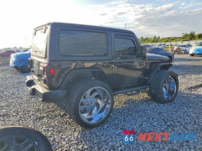 Trzecie zdjęcie samochodu z tyłu: 2022 JEEP WRANGLER SPORT VIN:1C4GJXAN5NW100100 - miniatura