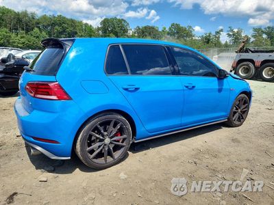 Trzecie zdjęcie samochodu z tyłu: 2019 VOLKSWAGEN GTI S VIN:3VW5T7AU6KM011413 - miniatura