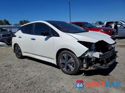 Czwarte zdjęcie samochodu z boku: 2022 NISSAN LEAF SV PLUS VIN:1N4BZ1CV6NC554974 - miniatura