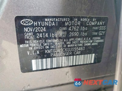 Zdjęcie 13 z 13 samochodu: 2025 GENESIS G70 2.5T STANDARD VIN:KMTG34SC6SU155461 - miniatura