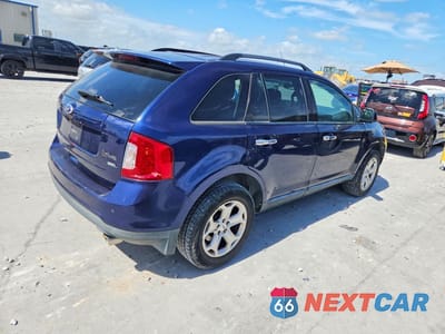 Trzecie zdjęcie samochodu z tyłu: 2011 FORD EDGE SEL VIN:2FMDK3JC0BBA30988 - miniatura
