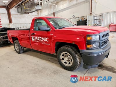 Czwarte zdjęcie samochodu z boku: 2014 CHEVROLET SILVERADO C1500 VIN:1GCNCPEH0EZ260910 - miniatura