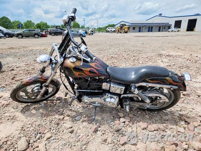 Trzecie zdjęcie samochodu z tyłu: 1994 HARLEY DAVIDSON DYNA GLIDE VIN:1HD1GEL188X308697 - miniatura