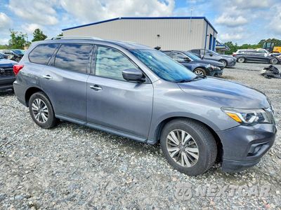 Czwarte zdjęcie samochodu z boku: 2019 NISSAN PATHFINDER SL VIN:5N1DR2MNXKC599513 - miniatura
